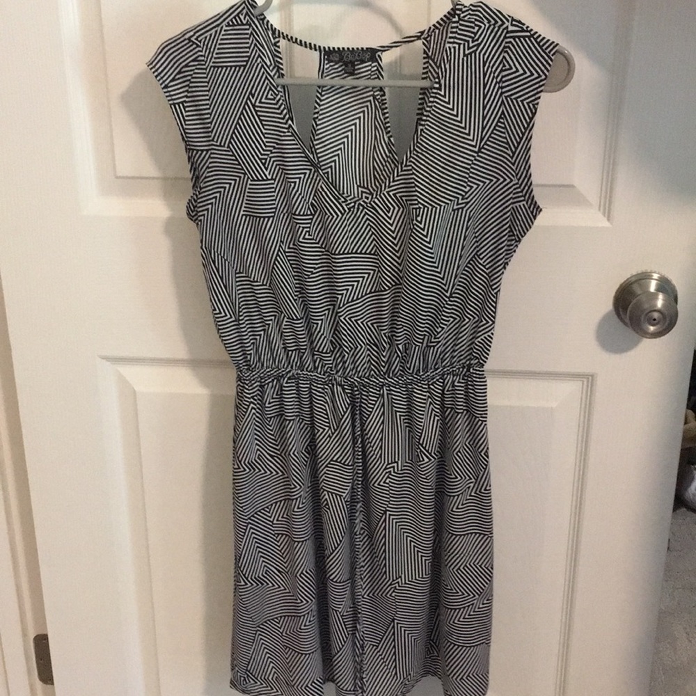 Black and White Dress